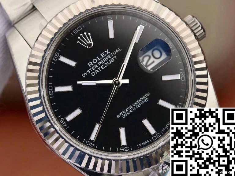 41mm AR Rolex Dial Datejust Black Factory 126334 0114